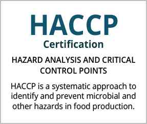 HACCP Certification Surat